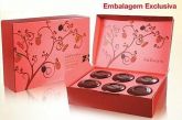 Estojo Sabonetes Frutas Vemelhas